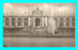 A860 / 255 BRUXELLES Exposition Universelle 1910 Grand Bassin Et Entrée Centrale - Other & Unclassified