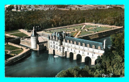 A859 / 133 37 - CHENONCEAUX Chateau Et Ses Jardins Vue Aérienne - Chenonceaux