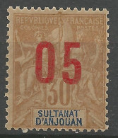 ANJOUAN N° 25A NEUF** LUXE SANS CHARNIERE / Hingeless / MNH - Unused Stamps