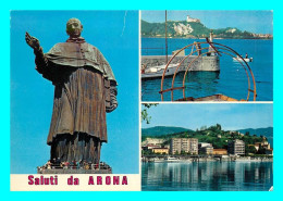 A857 / 117 Italie Saluti Da ARONA Multivues - Novara