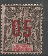 ANJOUAN N° 24A NEUF** LUXE SANS CHARNIERE / Hingeless / MNH - Nuovi