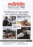 Catalogue-revue MÄRKLIN 2023 .05 30° Insider Club News -  Topmodelle - Deutsch