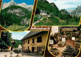 73668775 Johnsbach Steiermark Panorama Kirche Gasthof Zum Donner Friedhof Johnsb - Sonstige & Ohne Zuordnung
