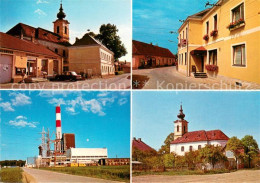 73668773 Theiss Donau Mit Newag Waermekraftwerk Details Kirche  - Altri & Non Classificati