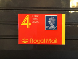 GB 1989 4 14p Stamps Barcode Booklet £0.56 MNH SG GB4 - Booklets