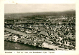 73668600 Mannheim Rhein Fliegeraufnahme Mit Mannheimer Haefen  - Mannheim