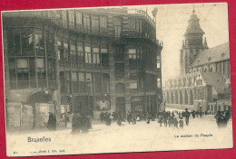 C.P. Bruxelles = La  Maison  Du  Peuple - Brüssel (Stadt)