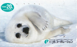 Japan Tamura 50u Old Private 110 - 016 Seal Young Animal - Japan