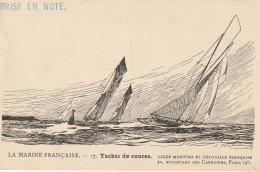 Ligue Maritime Et Coloniale Française  (10311) La Marine Française. 17. Yachts De Course - Verzamelingen & Kavels