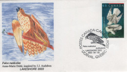 Canada 2003 Cover Sc 1983 65c Gyrfalcon Commemorative Cancel - Covers & Documents