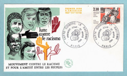 FDC France 1982 - Lutte Contre Le Racisme - YT 2204 - 75 Paris - 1980-1989