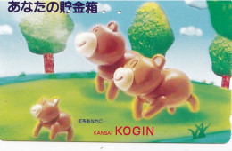 Japan Tamura 50u Old Private 110 - 016 Kansai Kogin Bears Anime - Japón