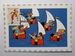 SPIROU - BD / Bande Dessinée - Carte Philatélique 1er Jour Timbre Fête Du Timbre 2006 - Stripverhalen