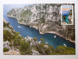 CASSIS (13) - CALANQUES DE CASSIS - Carte Philatélique 1er Jour Timbre - Cassis