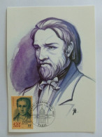 FREDERIC OZANAM - Historien, Fondateur Conférence Saint Vincent De Paul / Religion - Carte Philatélique 1er Jour Timbre - Storia