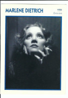 MARLENE DIETRICH   (18 X 13 Cm) - Actors