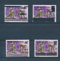 BELGIAN CONGO 1977 ISSUE MONKEYS SELECTION MNH - Unused Stamps