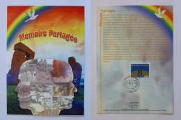 HISTOIRE - MEMOIRE PARTAGEE - Guerre / Conflit Armé - Document Philatélique Avec Timbre Et Cachet 1er Jour - Other & Unclassified