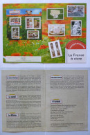 FRANCE A VIVRE PORTRAIT REGIONS - Joutes Nautiques - Horlogerie - Document Philatélique Avec Timbres Cachet 1er Jour - Sonstige & Ohne Zuordnung