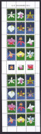 323 ARUBA 2012 - Y&T 671/82 X 2 En Feuille + Vignette - Orchidee Fleur  - Neuf ** (MNH) Sans Charniere - Curaçao, Nederlandse Antillen, Aruba