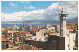 Beyrouth * Vue Sur La Ville Et La Mosquée En Noufara * Mosque * Beirut Liban Lebanon - Líbano