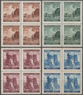 07/ Pof. 64-67, 4-blocks - Unused Stamps