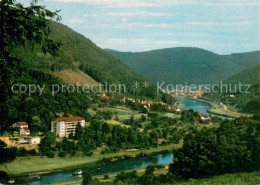 73667199 Eberbach Neckar Fliegeraufnahme Mit Rockenau Eberbach Neckar - Eberbach