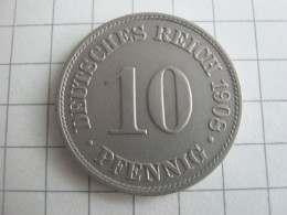 Germany 10 Pfennig 1908 A - 10 Pfennig