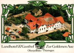 73667039 Oberpoellnitz Triptis Landhotel Gasthof Zur Goldenen Auge Fliegeraufnah - Triptis