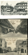 Port Said Rue Street Lot De 3 Cartes Postales - Port Said