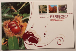 CHATAIGNE / Chataignier - PERIGORD / LIMOUSIN - Carte Publicitaire - Arbres