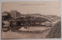 SAINT OMER (62 Pas De Calais) - Passerelle De Lyzel / Passage à Cheval Sur La Passerelle - Saint Omer