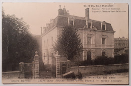 LYON (69 Rhône) - Maison Education Ménagère / Rue Massena - Cours Jeunes Filles Société - Cours Ménager - Lyon 6