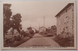 SAINT MARTIN EN HAUT (69 Rhône) - Hameau De La Chèvre - Entrée Par La Route De St Martin - Altri & Non Classificati