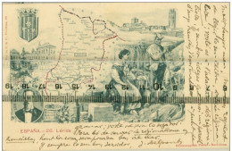 CARTE ENVOYÉE PAR JULI DELPONT À JOAN AMADE. LLEIDA 1912. CATALANISTE.DOCUMENT HISTORIQUE - Lérida