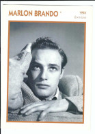 MARLON BRANDO      (18 X 13 Cm) - Actors