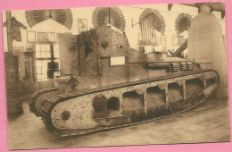 C.P. Bruxelles =  Musée  Royal De  L' Armée :  Hall  Des  Alliés : Petit  Tank Anglais  13 T - Brüssel (Stadt)