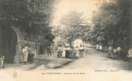 Vidauban * 1906 * Avenue De La Gare * Enfants Villageois - Vidauban