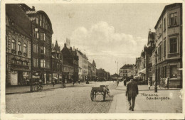 Denmark, HORSENS, Søndergade (1923) Postcard - Denemarken