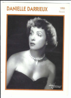 DANIELLE DARRIEUX       (18 X 13 Cm) - Actors