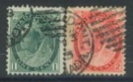 CANADA - 1898, QUEEN MARY STAMPS SET OF 2, USED. - Oblitérés
