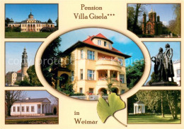 73664519 Weimar Thueringen Pension Villa Gisela Kirchen Denkmal Pavillon Weimar  - Weimar