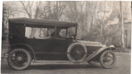 Automobile à FONTAINBLEAU 1915  Photo 8x14cm - Coches