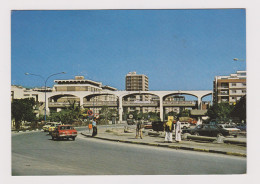 United Arab Emirates Abu Dhabi Bridge Connecting, Old And New Market, Sh. Khalifa Street, Vintage Photo Postcard (666) - Emirats Arabes Unis