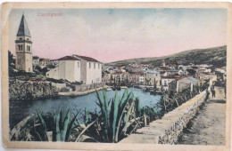 C. P. A. : CROATIA : Veli Lošinj : LUSSINGRANDE, Stamp Osterreich In 1915 - Kroatien