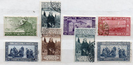 ITALIA Regno 1926 San Francesco - Serie Completa Timbrata - Lots & Kiloware (mixtures) - Max. 999 Stamps