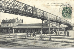LUNEVILLE - La Gare Et La Passerelle - Luneville