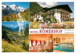 73663600 Fusch Grossglocknerstrasse Hotel Roemerhof Hallenbad Landschaftspanoram - Altri & Non Classificati