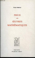 Précis Des Oeuvres Mathématiques. - Fermat Pierre - 1989 - Wetenschap