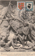***  21 ***  AUXONNE  Bas Relief De La Statue De Napoléon  - Et CACHET BICENTENAIRE -- Marcophilie  - Auxonne